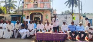 ಅರಸೀಕೆರೆ : ಪಂಚಮಸಾಲಿ ಜನಾಂಗದ ಹರಜಾತ್ರೆಗೆ ಸಿದ್ದತೆ ಸಭೆ