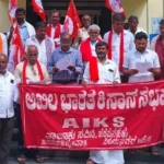 harapanahalli farmers protest