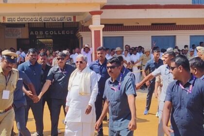 cm siddaramaiah harapanahalli