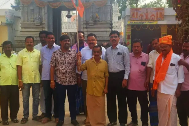 BJP LEADERS, HARPANAHALLI