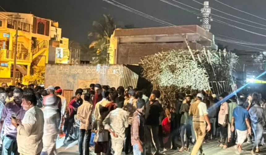 HARAPANAHALLI-ACCIDENT-LAARI