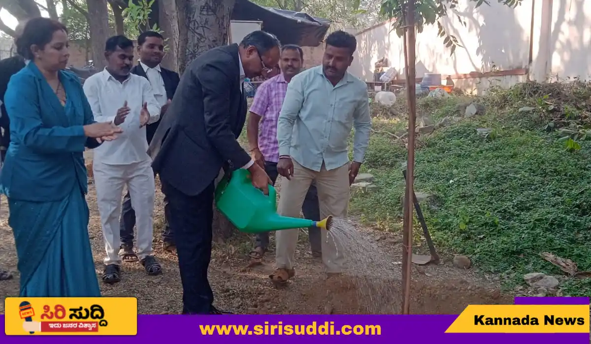ಹರಪನಹಳ್ಳಿ ನ್ಯಾಯಾಲಯ ನೂತನ ಕಟ್ಟಡ ವೀಕ್ಷಿಸಿದ ಜಿಲ್ಲಾ ನ್ಯಾಯಾಧೀಶರು