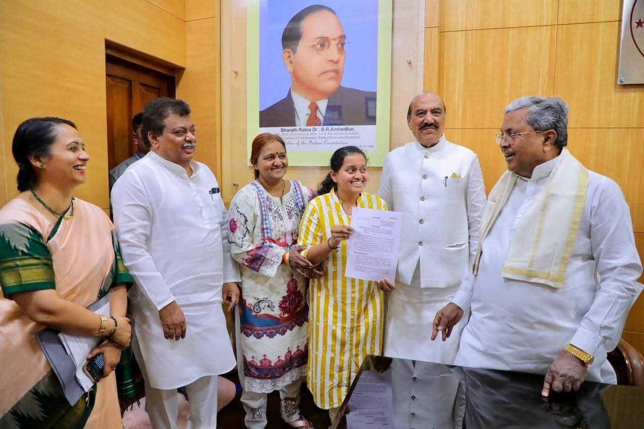 ಮಹಾಂತೇಶ್ ಬೀಳಗಿ ಅವರ ಪುತ್ರಿಗೆ ಸರ್ಕಾರಿ ನೌಕರಿ