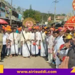 ಹರಪನಹಳ್ಳಿ : ಜೈನ ಮುನಿಗಳಿಗೆ ಅದ್ದೂರಿ ಸ್ವಾಗತ