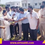 ಶೃಂಗಾರತೋಟ : ವಸತಿ ಶಾಲೆ ಸಿಬ್ಬಂದಿ ವಸತಿ ಕಟ್ಟಡಕ್ಕೆ ಭೂಮಿಪೂಜೆ