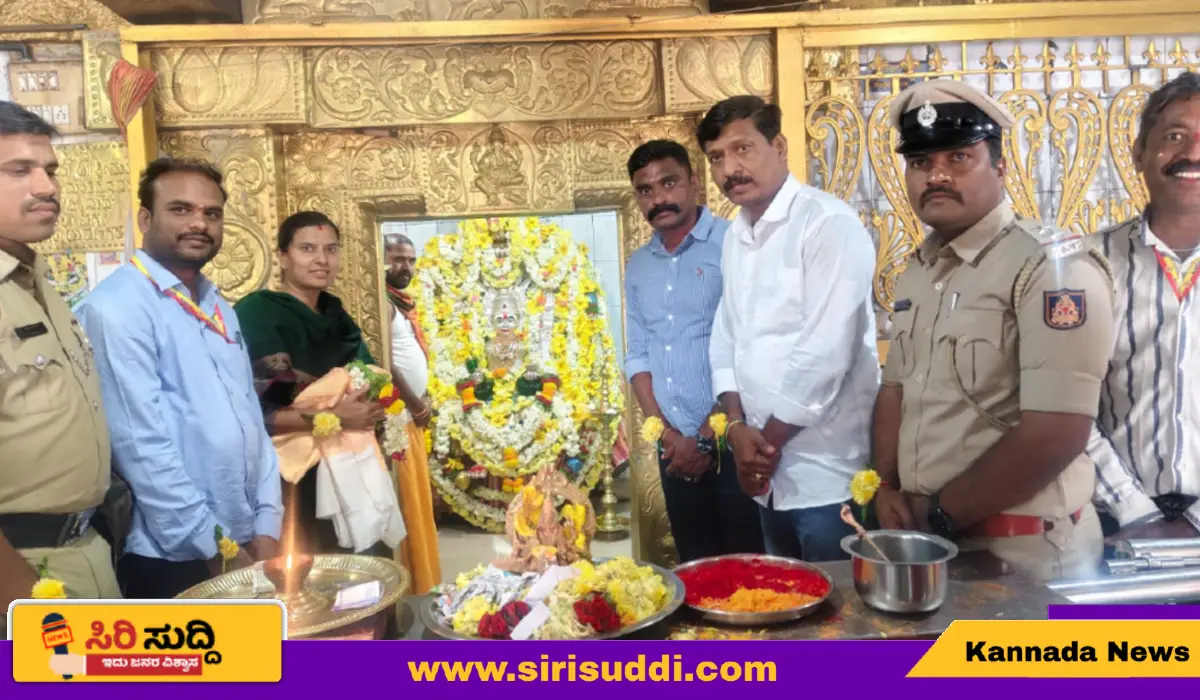 ಉಚ್ಚಂಗಿದುರ್ಗ : ಭರತ ಹುಣ್ಣಿಮೆ ಆಚರಣೆ ಸಿದ್ದತೆ ವೀಕ್ಷಿಸಿದ ಎಸ್ಪಿ 