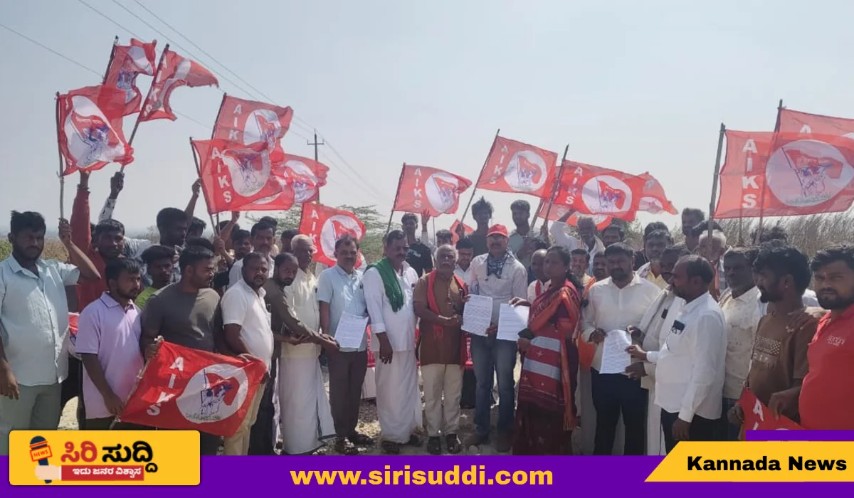 ಕೆರೆಗುಡಿಹಳ್ಳಿ ಮಾದಿಹಳ್ಳಿ ರಸ್ತೆ ದುರಸ್ಥಿಗೆ ಆಗ್ರಹ