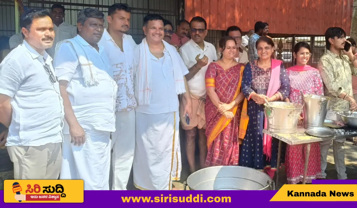 ಗೋಕರ್ಣೇಶ್ವರ ದೇವಸ್ಥಾನದಲ್ಲಿ ಯುಗಾದಿ ಪ್ರಯುಕ್ತ ಅನ್ನಸಂತರ್ಪಣೆ
